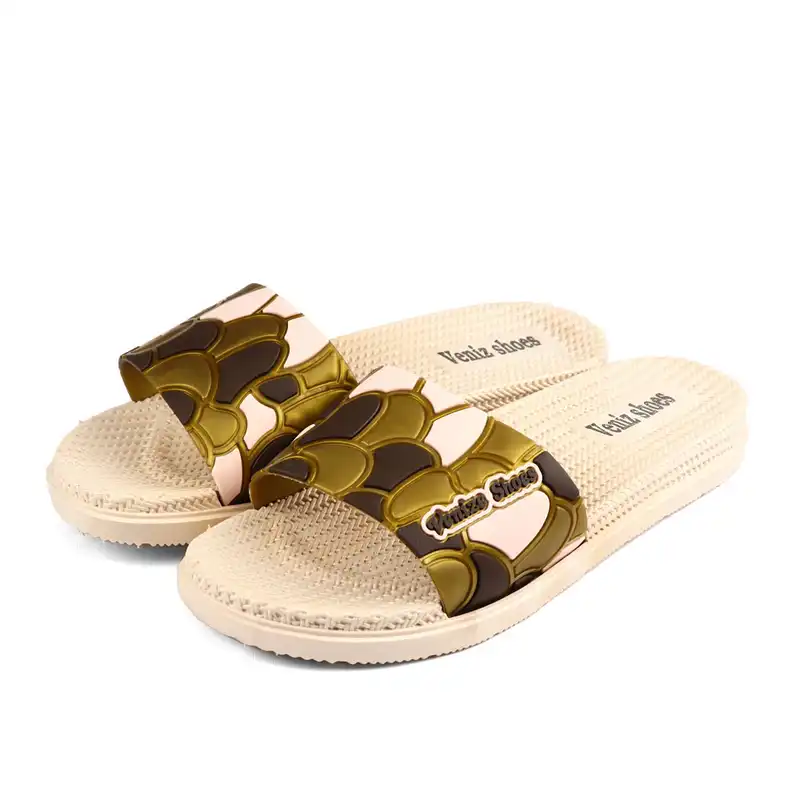 دمپایی زنانه ونیز مدل پازل کد 81