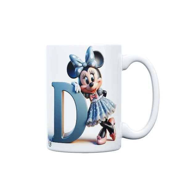 ماگ مدل حروف الفبا طرح میکی موس کد 1563