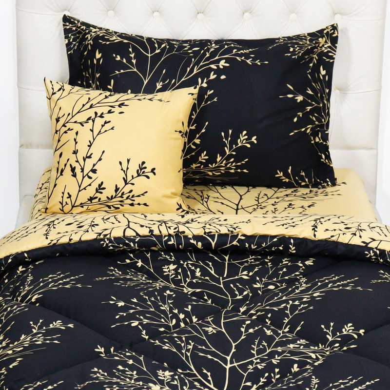 سرویس خواب مانیکاهوم طرح Ada Gold مدل 001 یک نفره چهار تکه