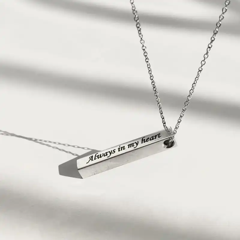 گردنبند مدل مکعب عشق Always in my heart