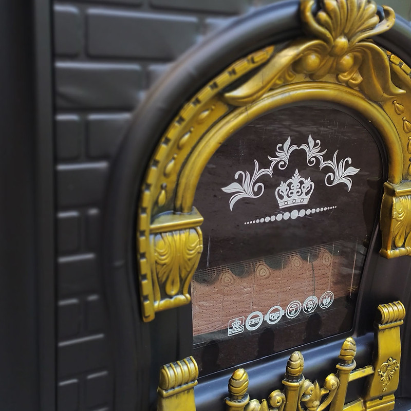 شومینه گازی جنرال لاکرا مدل پرنس آجری