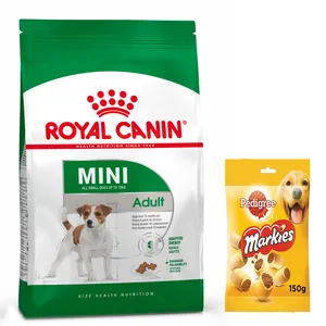 غذای خشک و تشویقی سگ رویال کنین مدل mini adult وزن 2 کیلوگرم