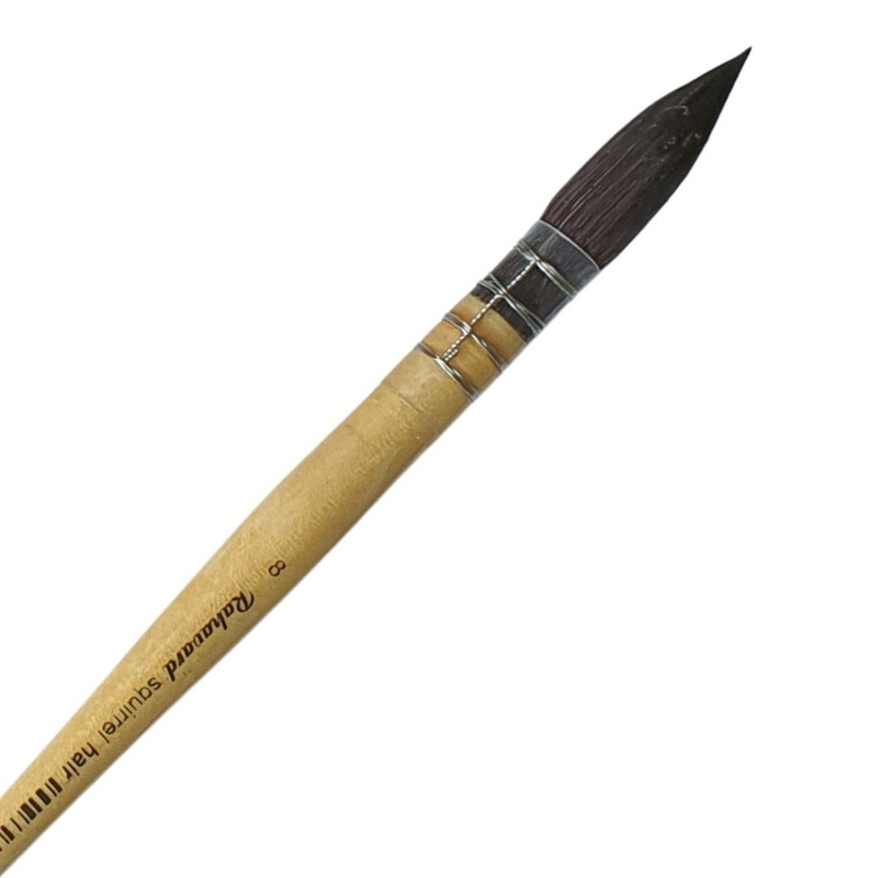 قلم مو ره اورد مدل سنجابی کد 3011 مجموعه 9 عددی