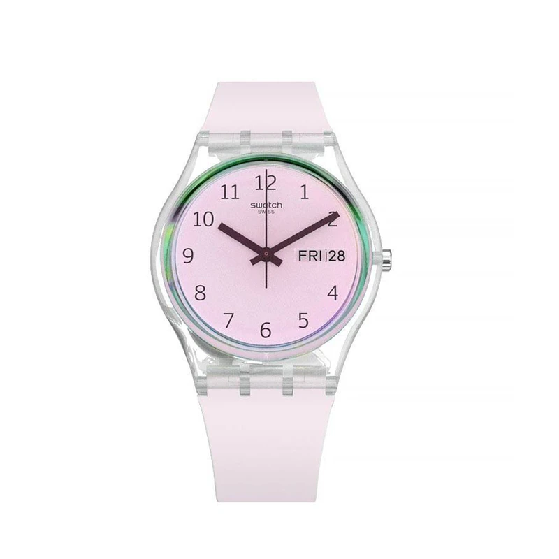 ساعت مچی عقربه ای دخترانه سواچ مدل GE714