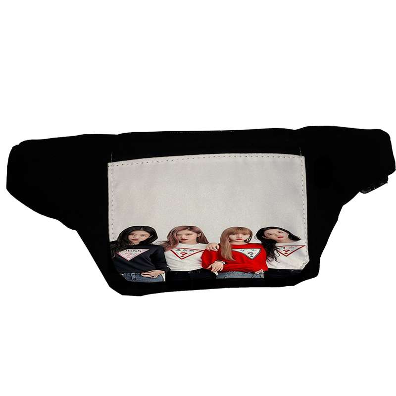 کیف کمری طرح بلک پینک کد Kp12