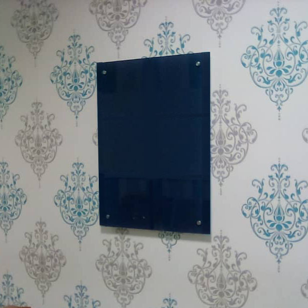 تخته وایت برد شیشه ای عکسنگ مدل CG8061 سایز 80x61 سانتی متر