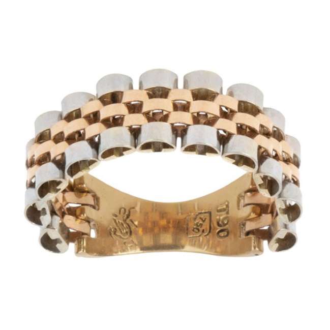 انگشتر طلا 18 عیار زنانه دوست خوب مدل dk254