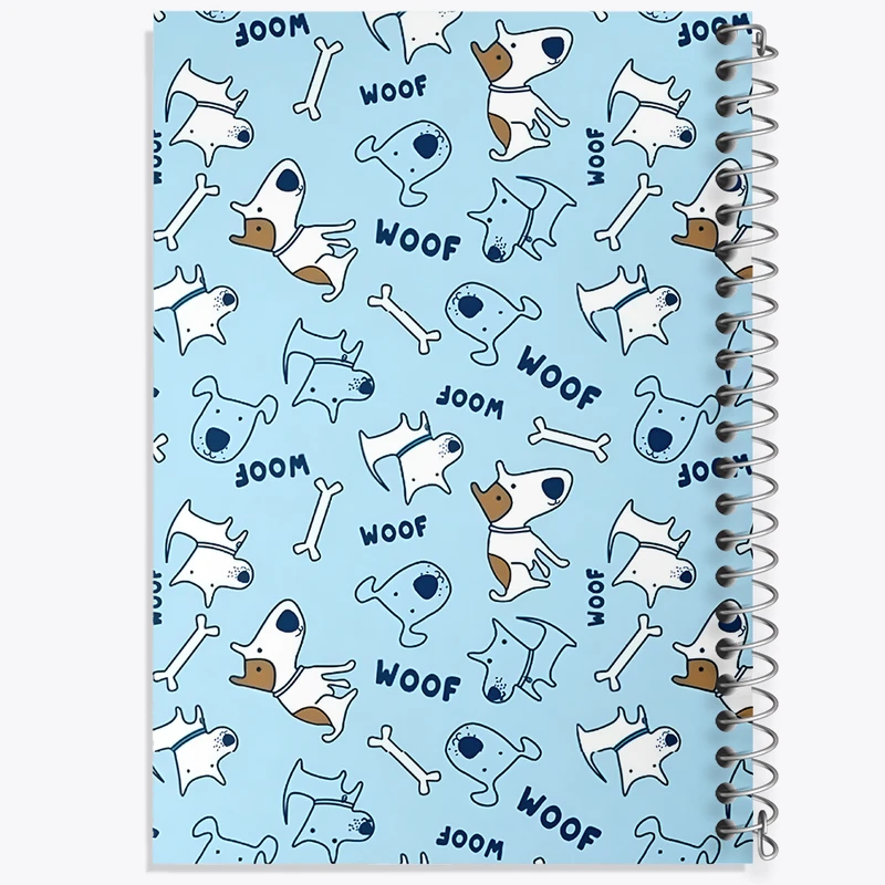 دفتر لیست خرید 50 برگ خندالو طرح پترن سگ کد N5411