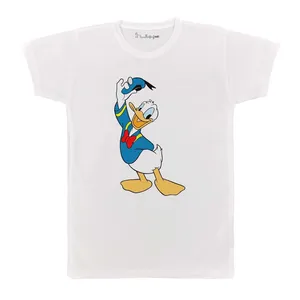 تی شرت بچگانه پرمانه طرح دونالد داک کد pmt.5373