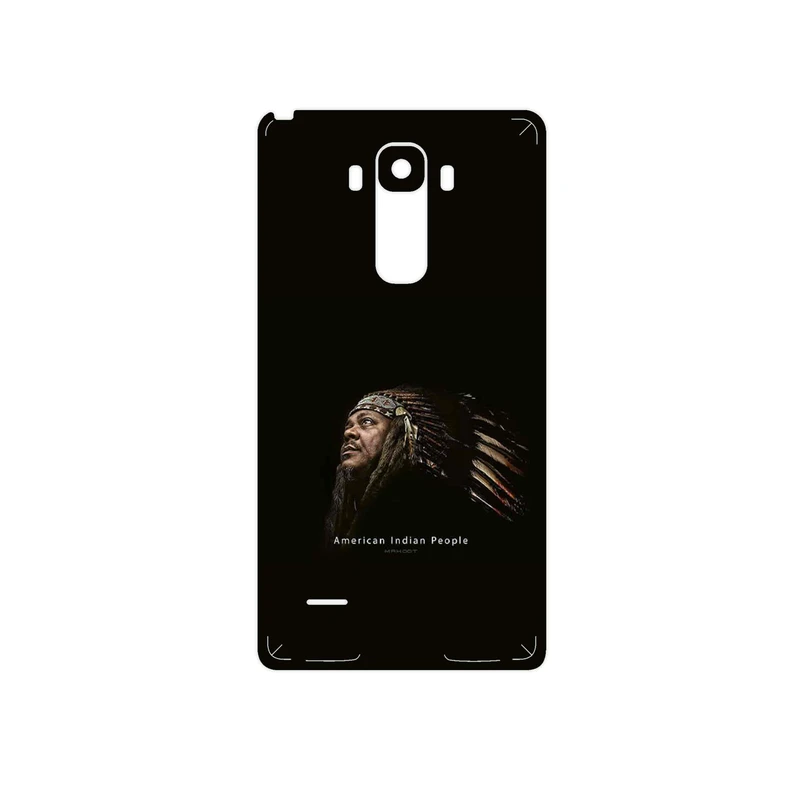 برچسب پوششی ماهوت مدل Portrait of an Indian Man مناسب برای گوشی موبایل ال جی G4 Stylus