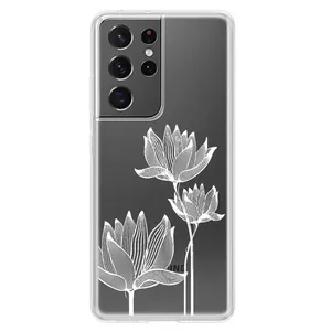 Megafone Flower C47-W Cover For Samsung Galaxy S21 Ultra