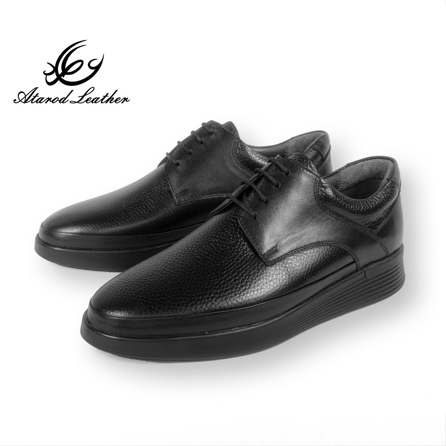 کفش روزمره مردانه چرم عطارد مدل چرم طبیعی کد SH242 - - 10