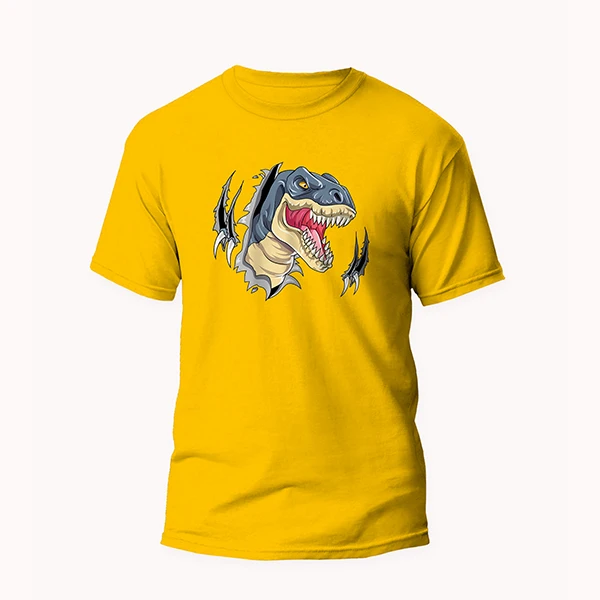 تی شرت آستین کوتاه مردانه مدل دایناسور mo024