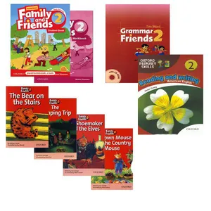 کتاب Family And Friends 2 اثر Naomi Simmons انتشارات الوندپویان مجموعه ۸ جلدی 