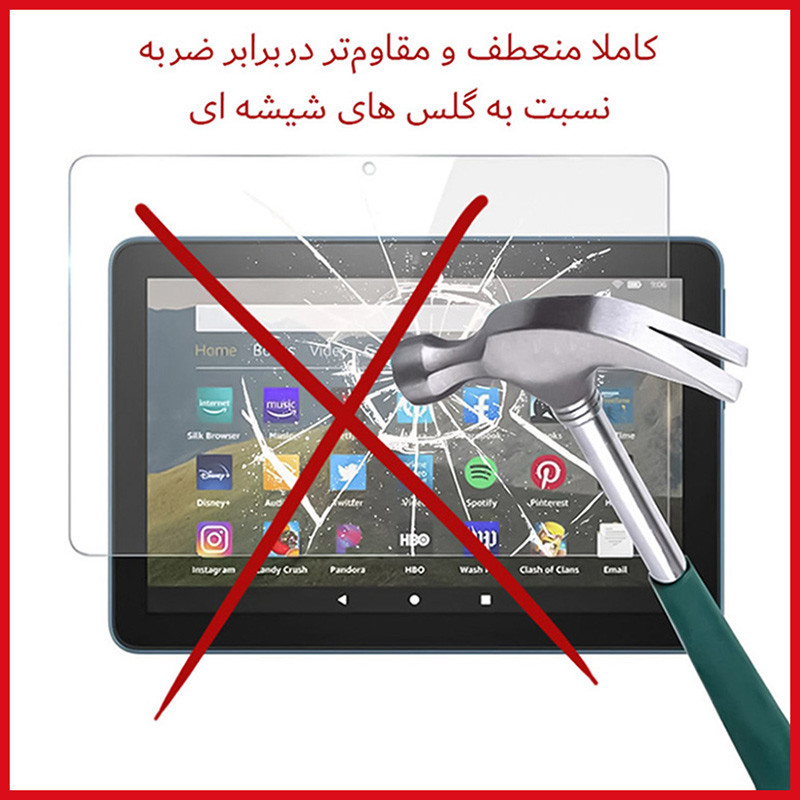 محافظ صفحه نمایش آنتی بلو ریمکس مدل HyBLU مناسب برای تبلت سامسونگ Galaxy Tab 4 8.0 SM-T330
