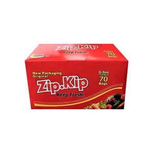 کیسه زیپ دار زیپ کیپ مدل G بسته 70 عددی