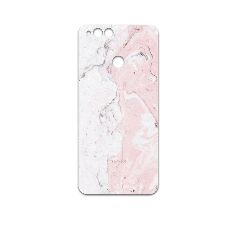 برچسب پوششی ماهوت مدل Blanco-Pink-Marble مناسب برای گوشی موبایل آنر 7X