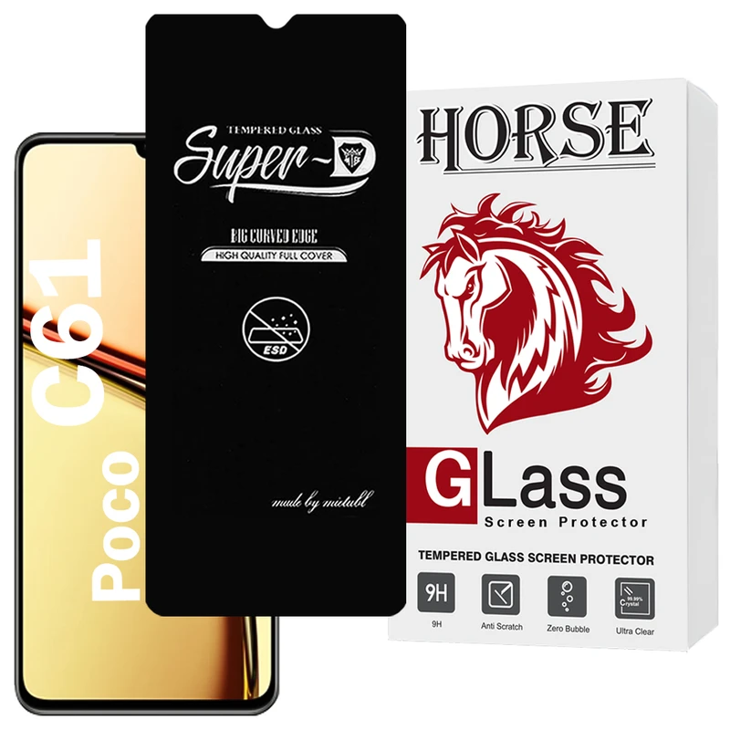 محافظ صفحه نمایش هورس مدل SUPERDNH مناسب برای گوشی موبایل شیائومی Poco C61