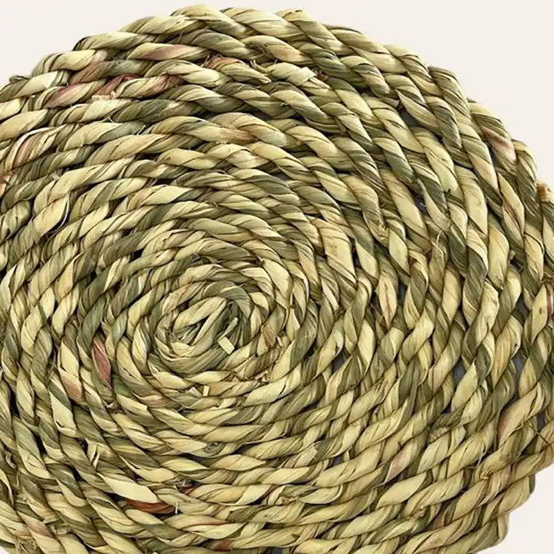 زیر قابلمه ای حصیری مدل طنابی کد 1020