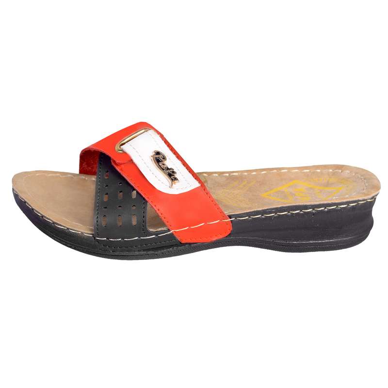 دمپایی زنانه پاپا مدل BK.RD.2102