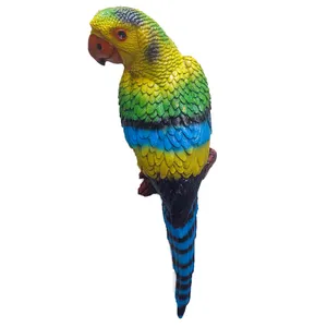 مجسمه مدل طوطی رنگارنگ دیواری