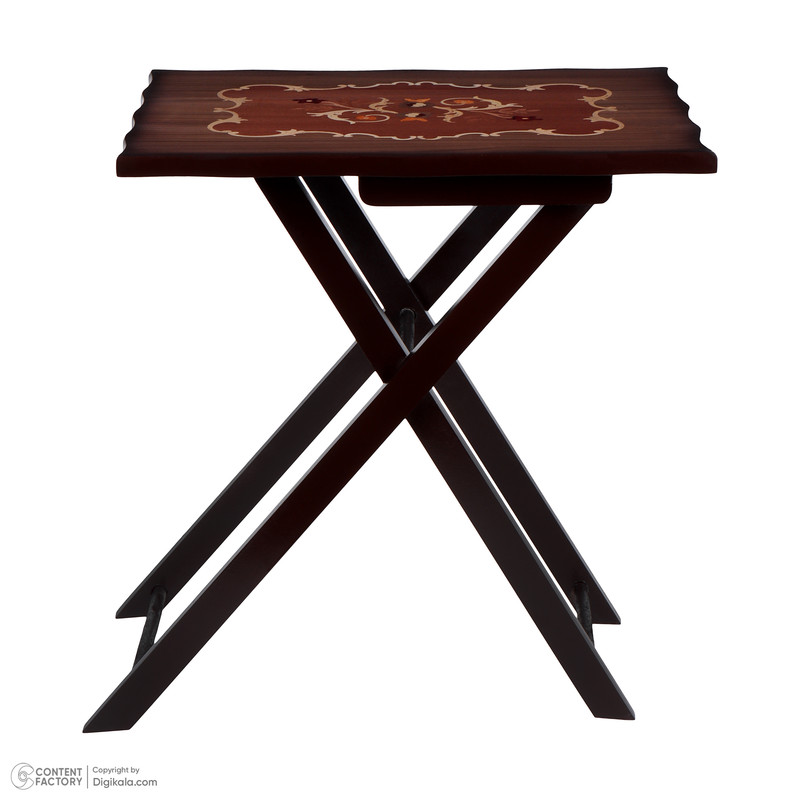 میز عسلی مدل تاشو کد m05 بسته 4 عددی