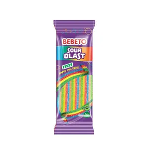 پاستیل ببتو مدل sour Blast میکس میوه - 180 گرم