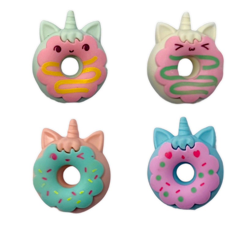 پاک کن مدل دونات تک شاخ بسته 4 عددی