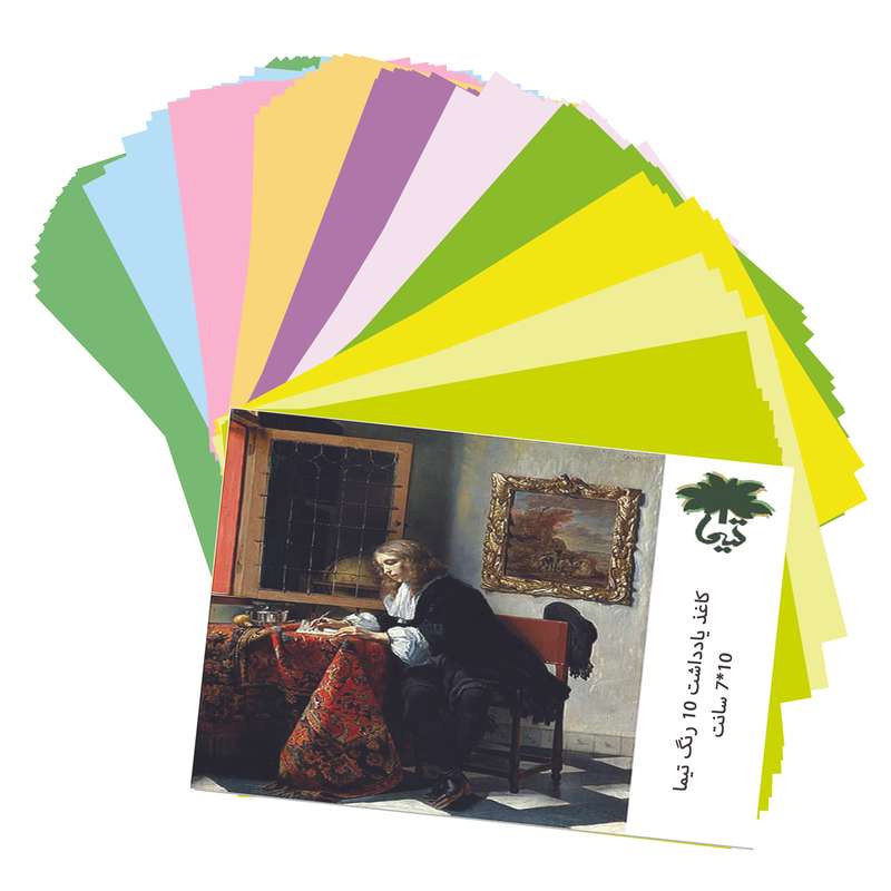 کاغذ یادداشت تیما مدل فلش کد 10/7 بسته 200 عددی