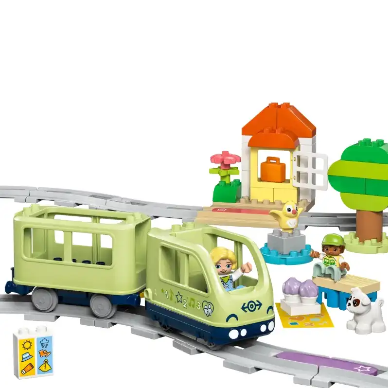 لگو 57 تکه سری Duplo مدل Interactive Adventure Train کد 10427