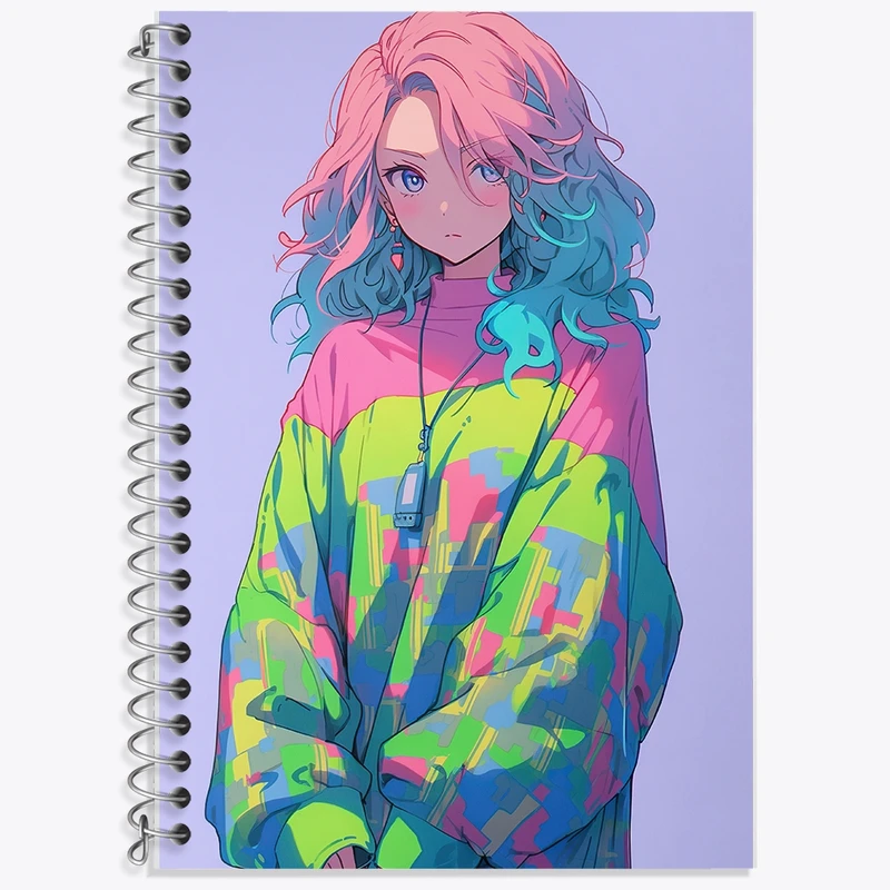 دفتر لغت 50 برگ خندالو طرح دخترانه کد F638