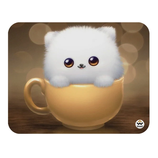 ماوس پد شادیت مدل گربه کد04سایز 24*19 سانتی متر
