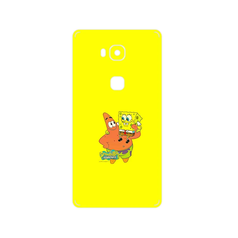 برچسب پوششی ماهوت مدل SpongeBob SquarePants مناسب برای گوشی موبایل آنر 5X