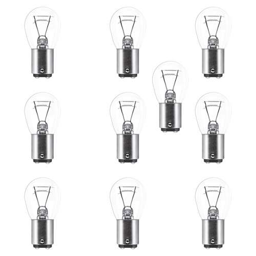 لامپ ترمز خودرو مدل 1016 دو کنتاکت بسته 10 عددی