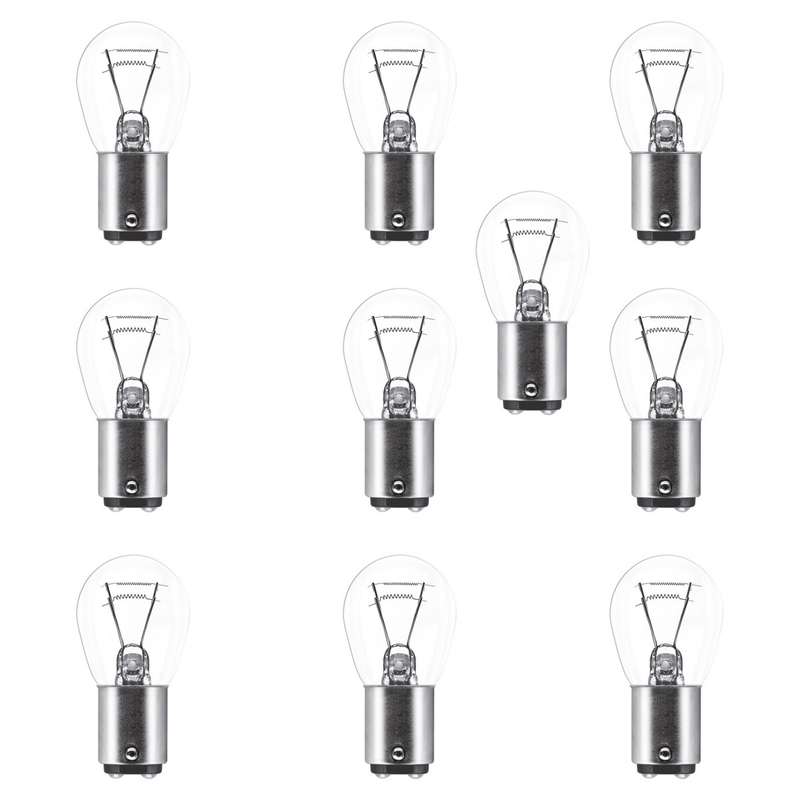 لامپ ترمز خودرو مدل 1016 دو کنتاکت بسته 10 عددی