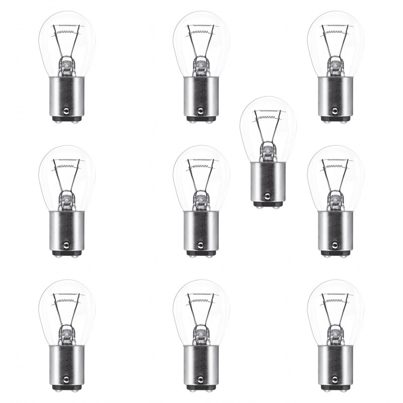 لامپ ترمز خودرو مدل 1016 دو کنتاکت بسته 10 عددی