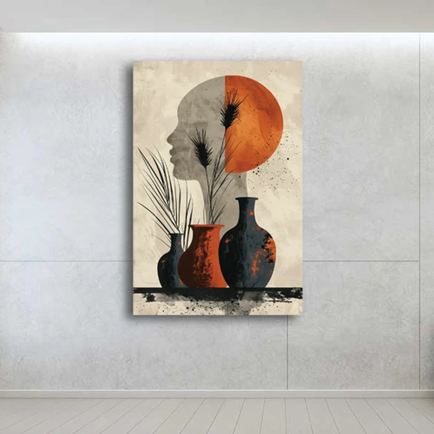 تابلو شاسی مدل مینیمال نقاشی کد H56-Sh