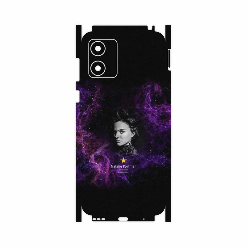 برچسب پوششی ماهوت مدل Natalie Portman-FullSkin مناسب برای گوشی موبایل موتورولا Moto E13