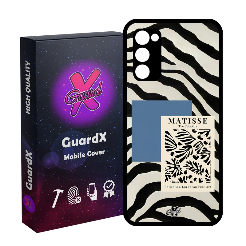 کاور گارد ایکس طرح Zebra مدل Glass10568 مناسب برای گوشی موبایل سامسونگ Galaxy S20 FE
