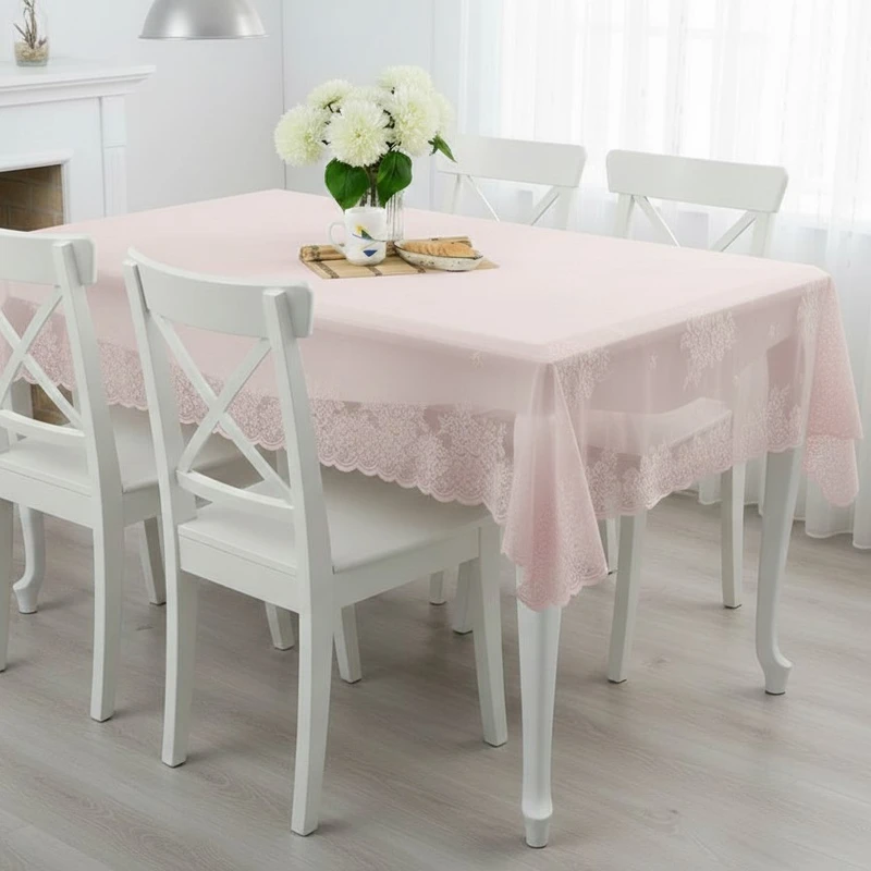 رومیزی انگلیش هوم مدل Scroll Rose سایز 220x145 سانتی‌متر