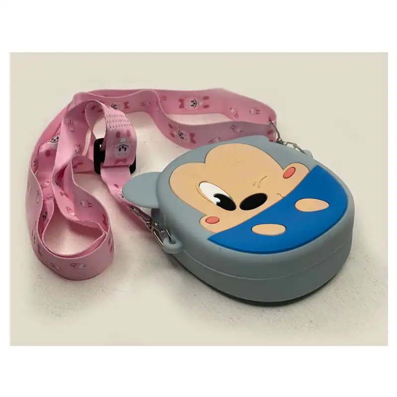 کیف رودوشی بچگانه مدل سیلیکونی طرح خرس