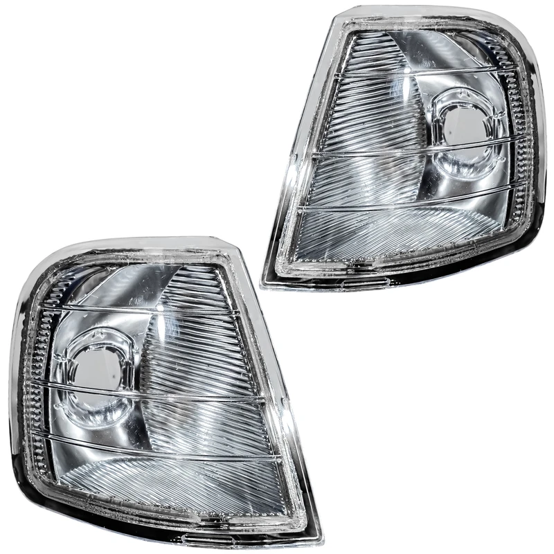 چراغ راهنما جلو پرتو پارس مدل شفاف مناسب برای پژو ۴۰۵ بسته ۲ عددی