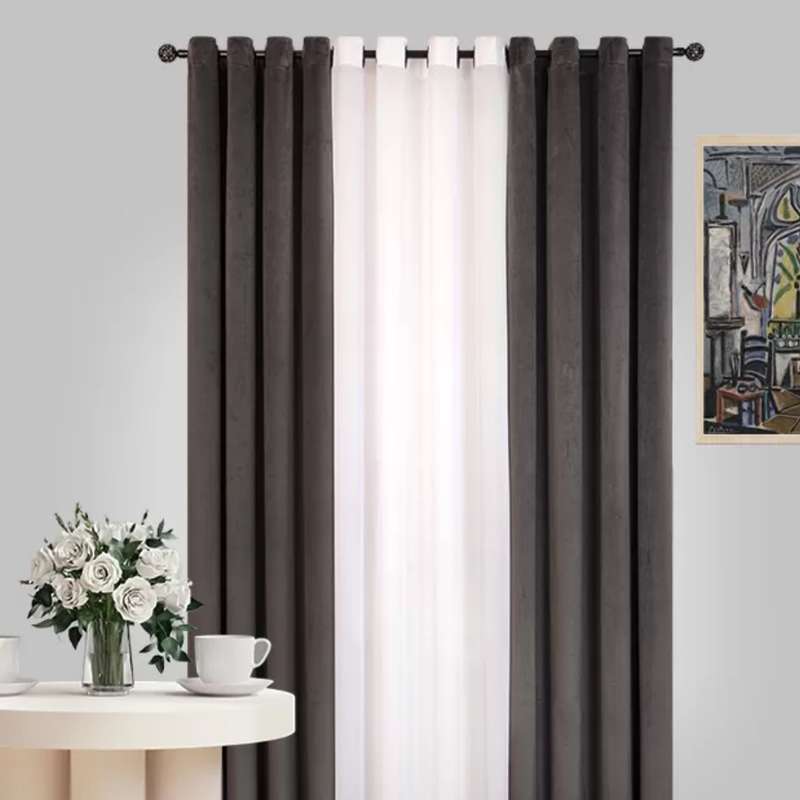پرده مدل پانچ نازلی سایز 150x280 سانتی متر پرده مدل پانچ نازلی سایز 150x280 سانتی متر