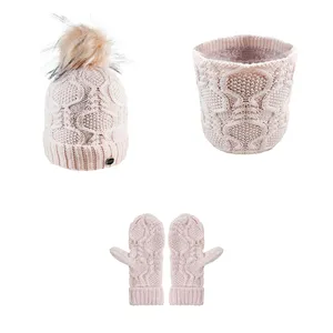 ست کلاه و شال گردن و دستکش بچگانه اندلس مدل 165033