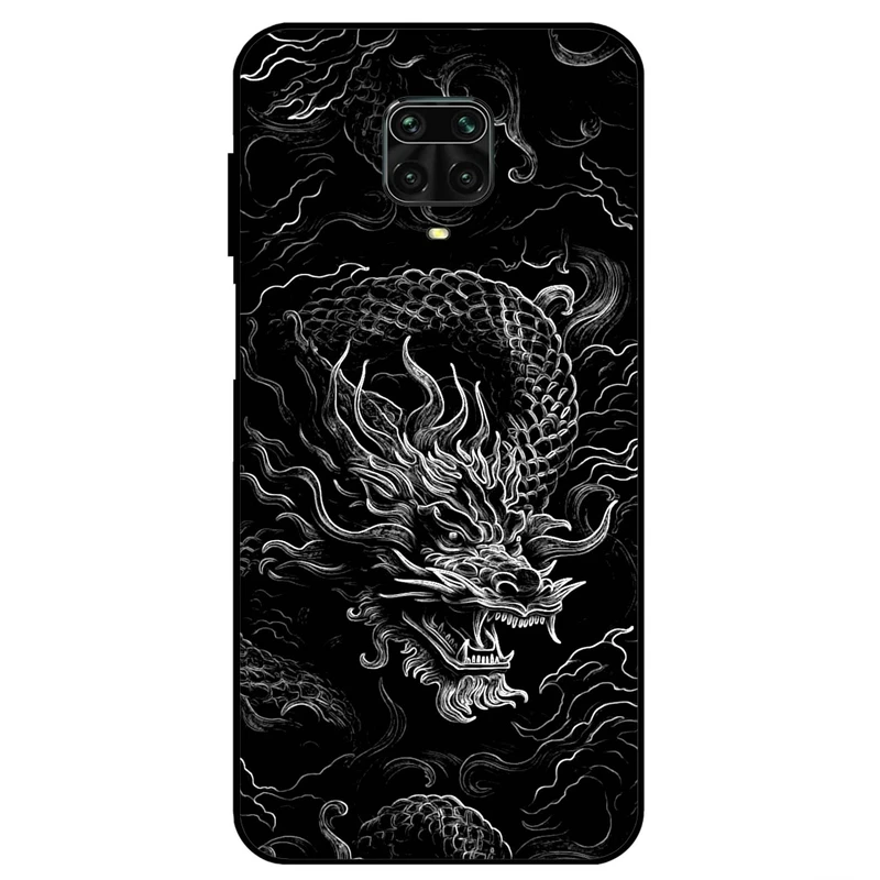 کاور مگافون طرح اژدها مدل 1897 مناسب برای گوشی موبایل شیائومی Redmi Note 9S / 9 Pro / 9 Pro Max 