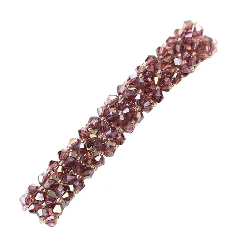 گیره مو زنانه مدل پموک کریستال کد 028