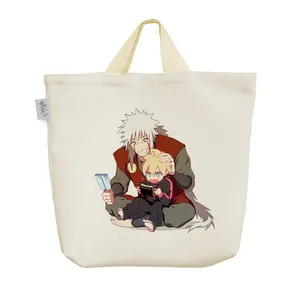 ساک خرید خندالو مدل بوروتو و جیرایا انیمه ناروتو کد 1161