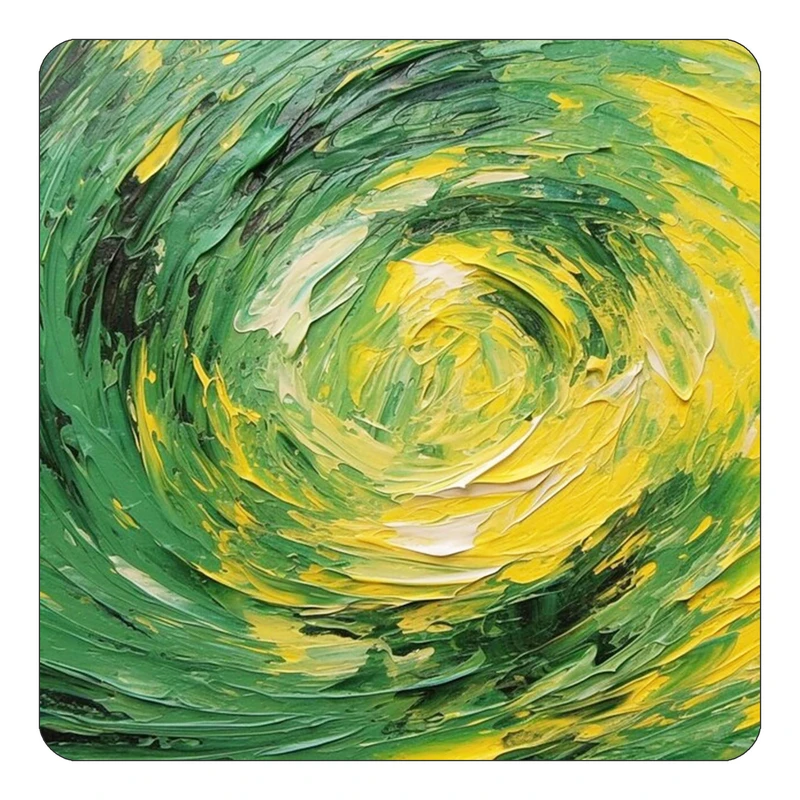 مگنت کاکتی طرح نقاشی رنگ روغن مدل mp71748