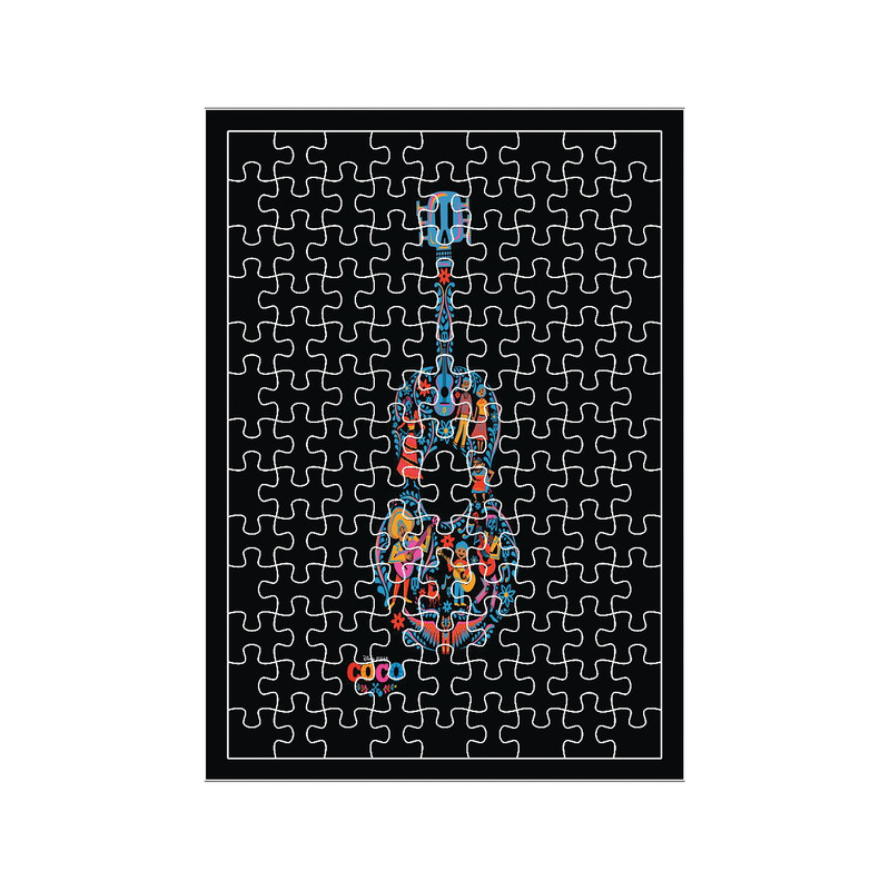 پازل 117 تکه مدل گیتار کد 425