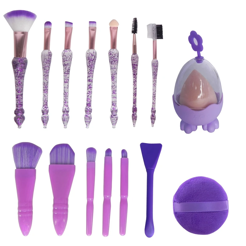 ست براش آرایشی کد 00622 بسته 15 عددی